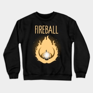 Fireball Skull Crewneck Sweatshirt